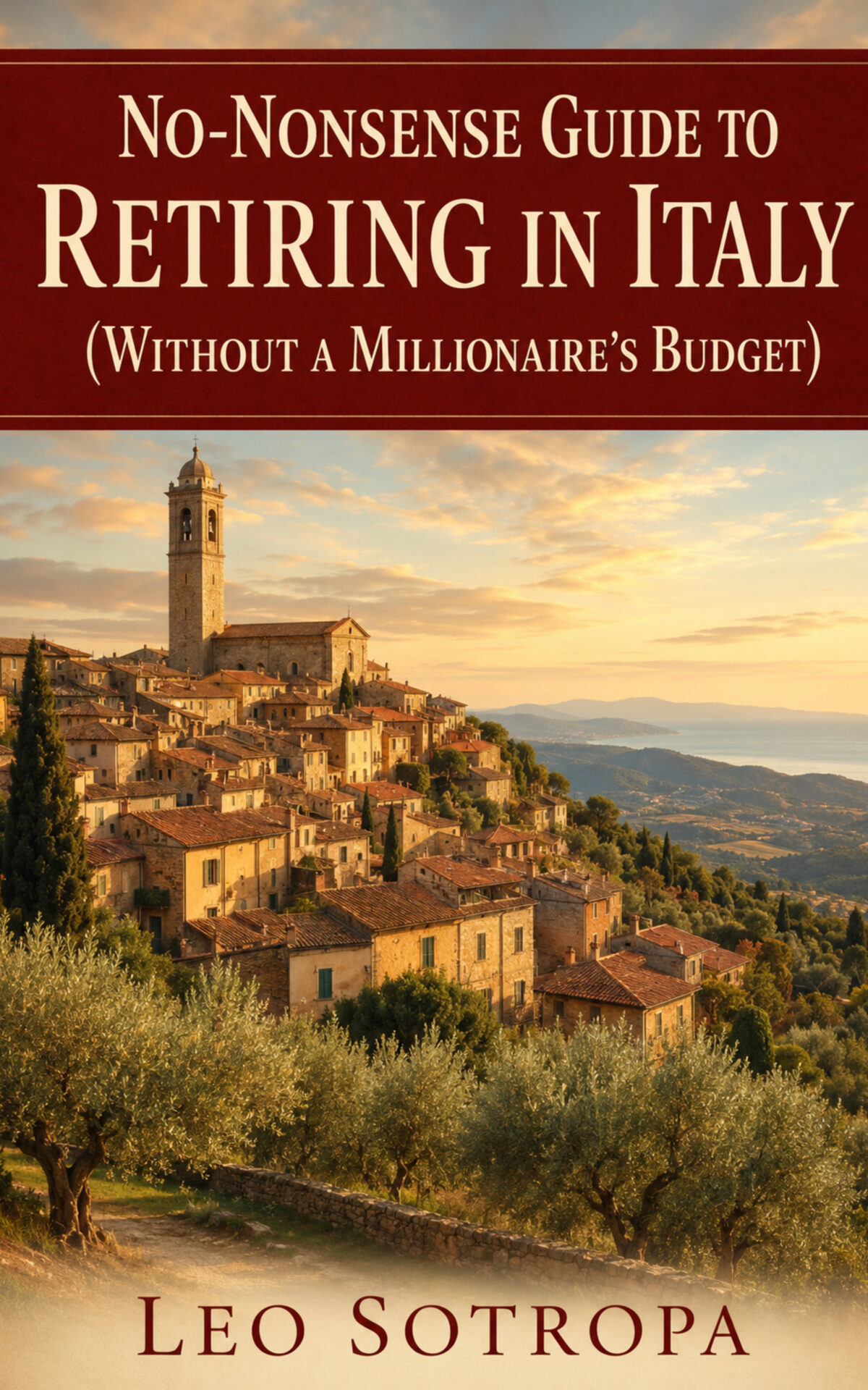 Cover of No-Nonsense Guide to Retiring in Italy by Leo Sotropa