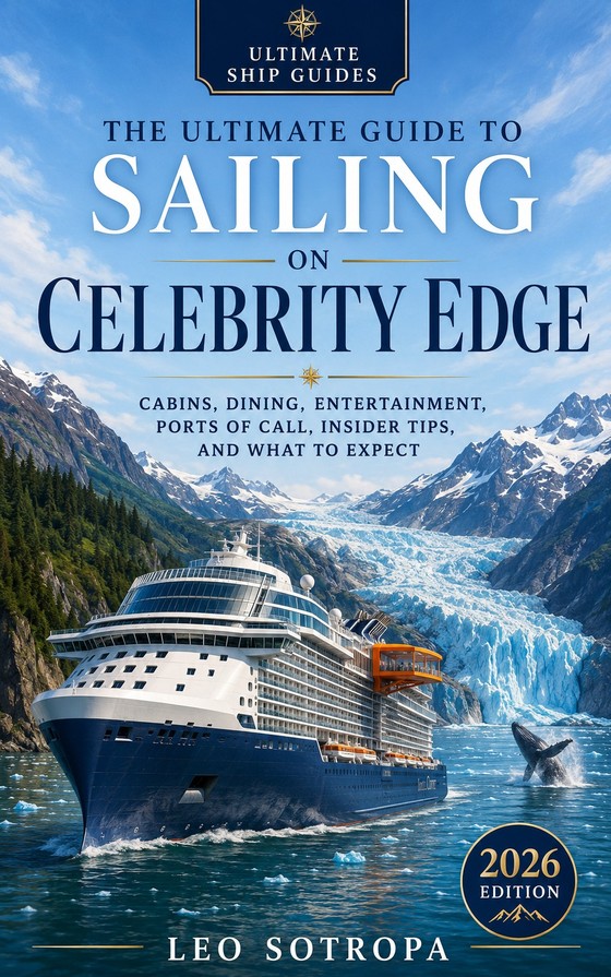 Cover of The Ultimate Guide to Sailing on Celebrity Edge by Leo Sotropa