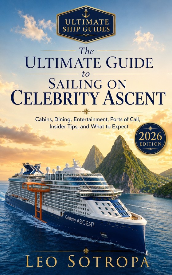 Cover of The Ultimate Guide to Sailing on Celebrity Ascent by Leo Sotropa